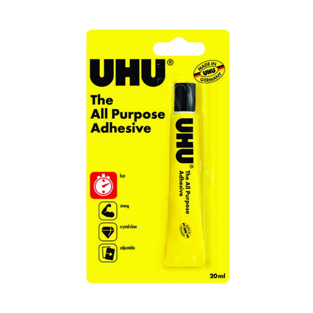 UHU All Purpose Adhesive 20ml (10 Pack) 44091