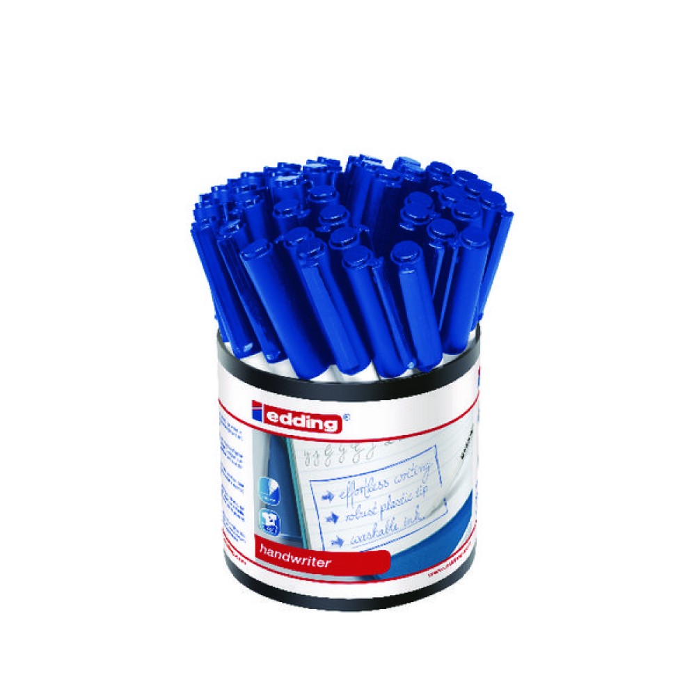 Edding Handwriter Pen Blue (42 Pack) 1408003