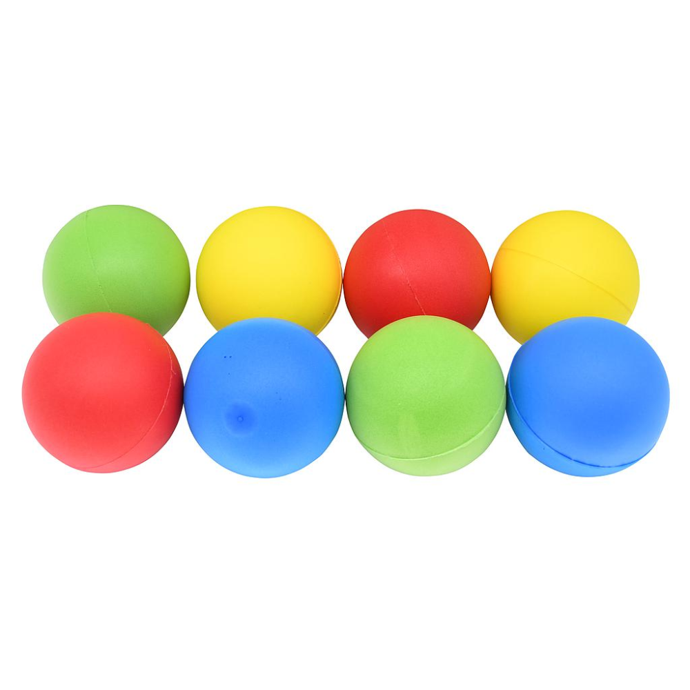 Uncoated Foam Ball (Pack of 8) (9cm)