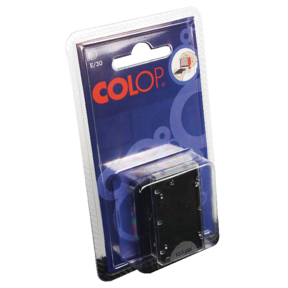 COLOP E/30 Replacement Ink Pad Black (2 Pack) E30BK