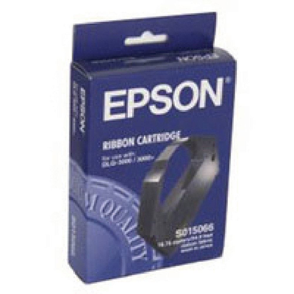 Epson Black DLQ-3000 Fabric Ribbon Cartridge S015066 / C13S015066