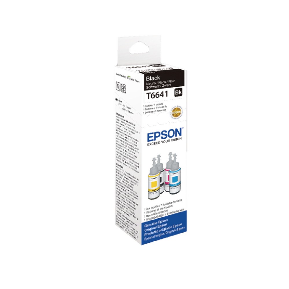Epson T6641 Black 70m Ink Bottle C13T664140 / T6641