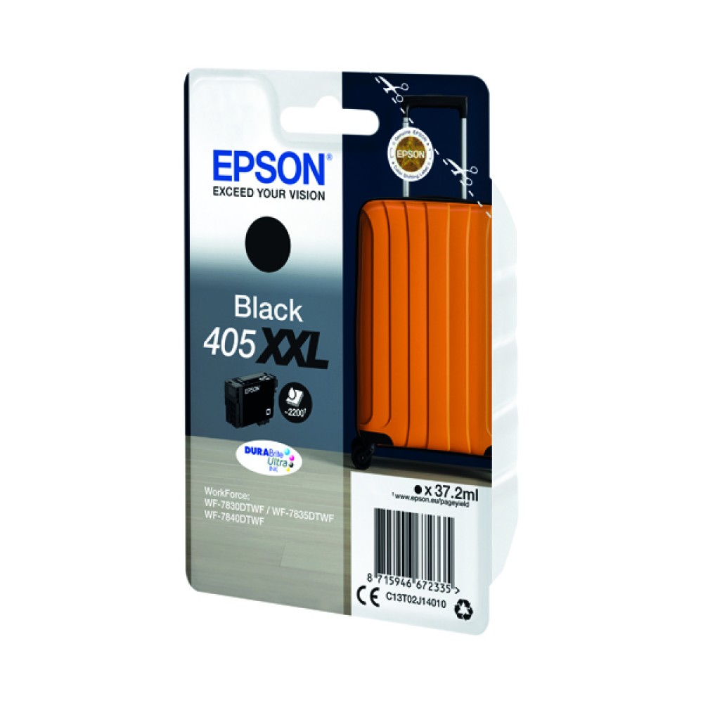 Epson 405XXL Ink Cartridge Black C13T02J14010