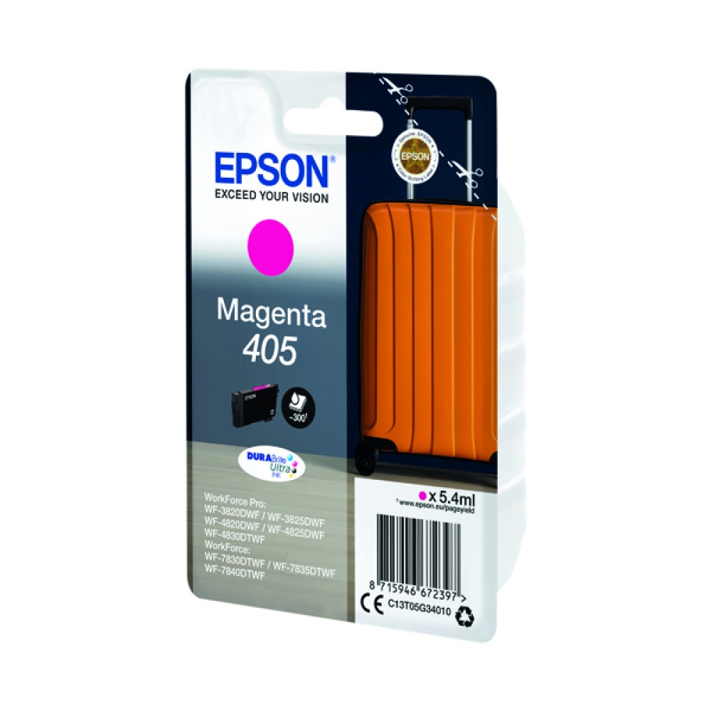 Epson 405 Ink Cartridge Magenta C13T05G34010