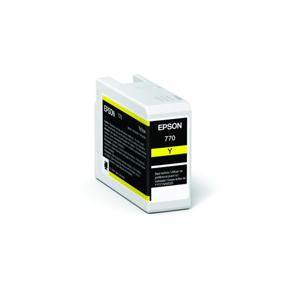Epson T46S4 Yellow UltraChrome Pro 10 Ink 25ml C13T46S400