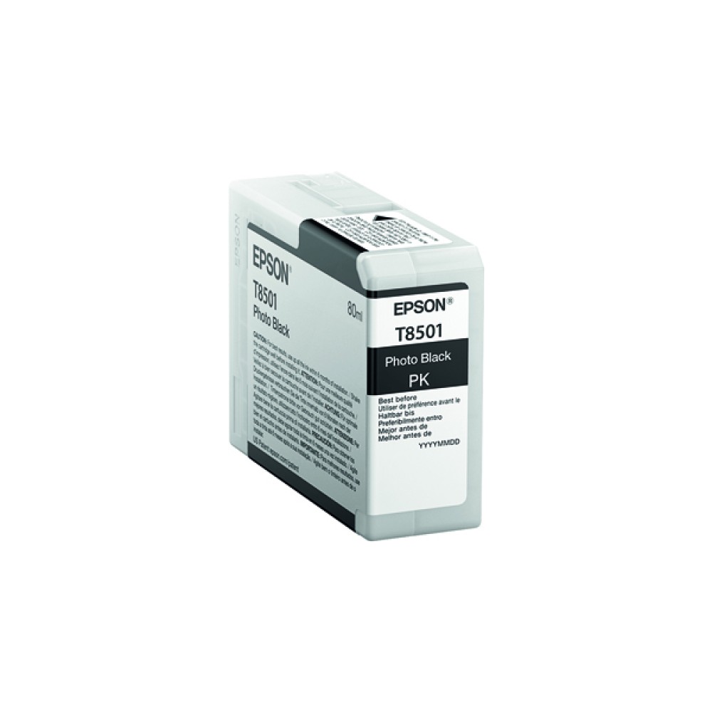 Epson Photo Black Ink Cartridge 80ml C13T850100