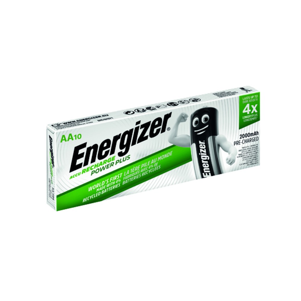 Energizer Rechargable AA Batteries 2000mAh (10 Pack) 634354