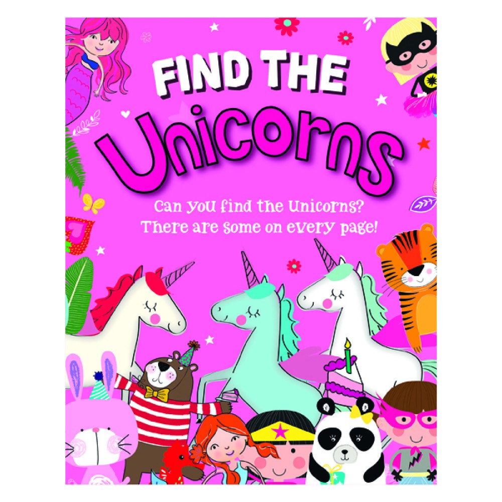 Find the Unicorns Activity Book (12 Pack) 27075-UNIC