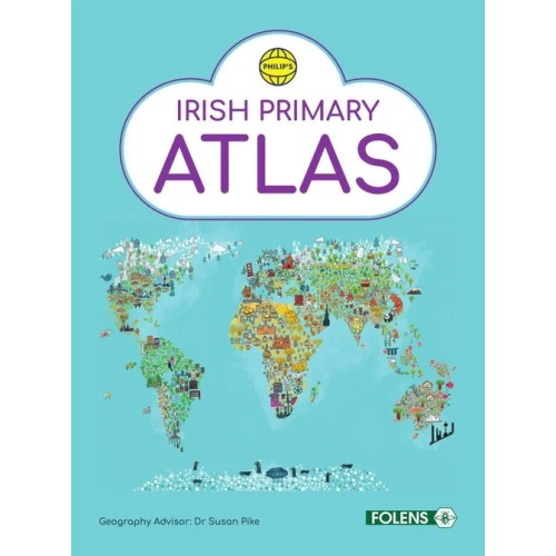 Philip's Irish Primary Atlas - New Edition (2021) - Textbook Only
