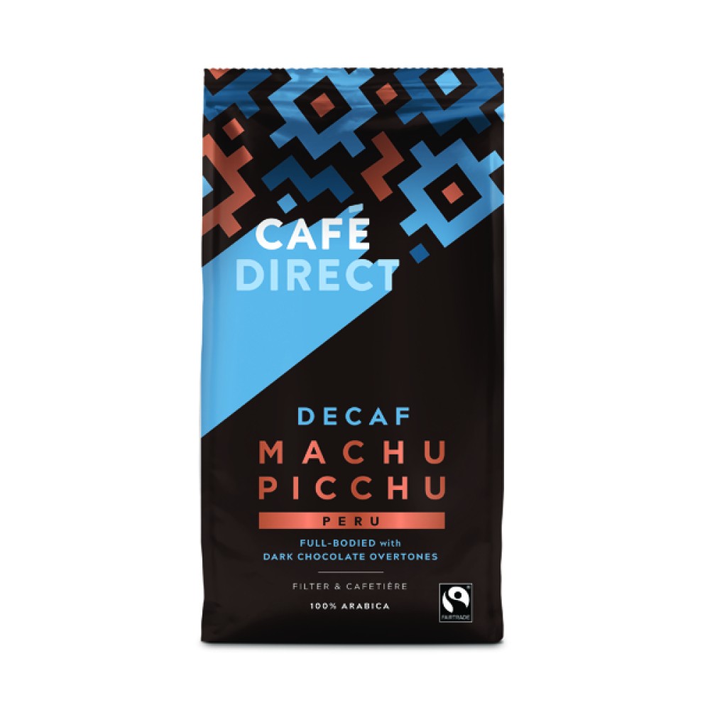 Cafedirect Fairtrade Organic Roast Ground Decaffeinated Coffee 227g TWI12028