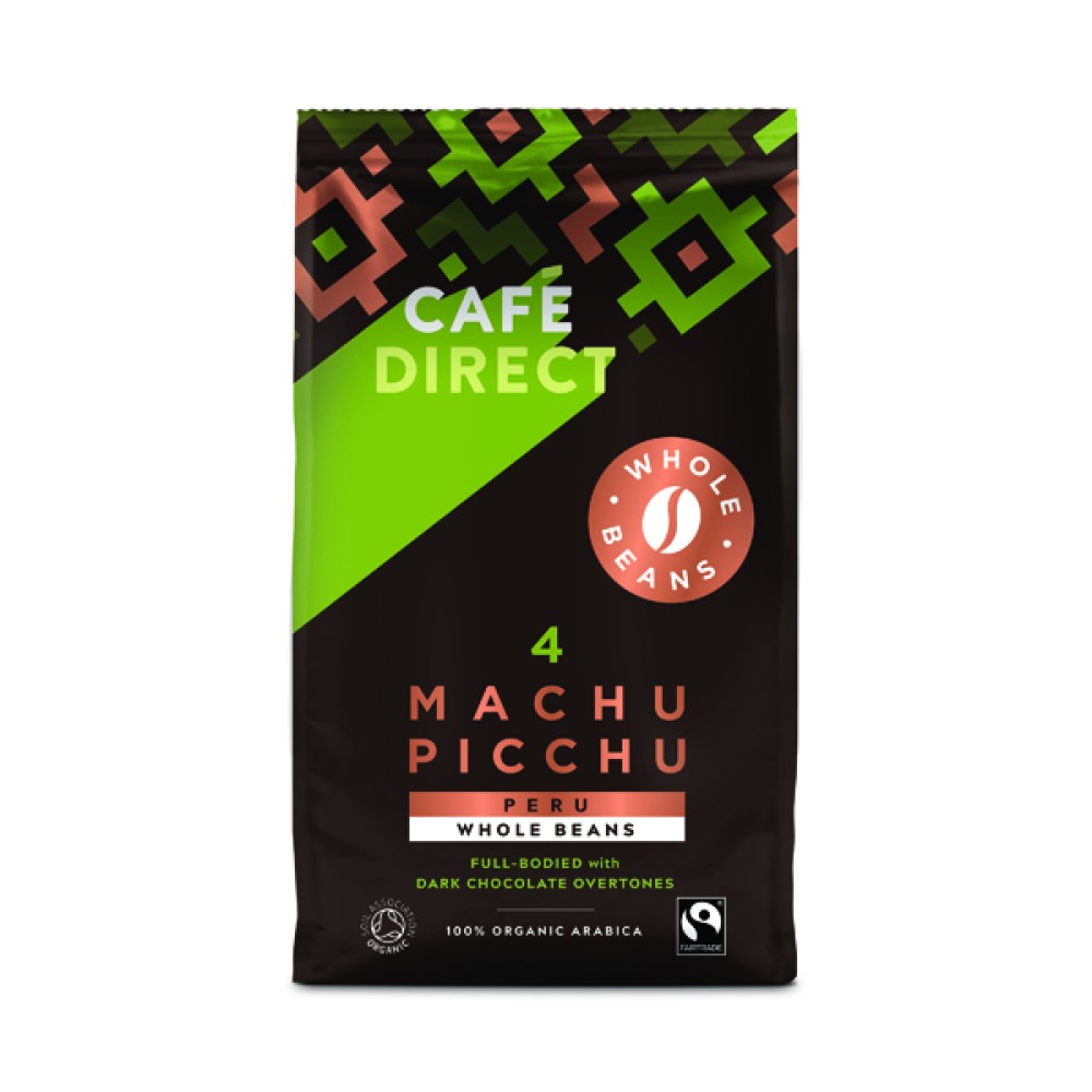 Cafedirect Machu Picchu Whole Beans 750g FCR0048