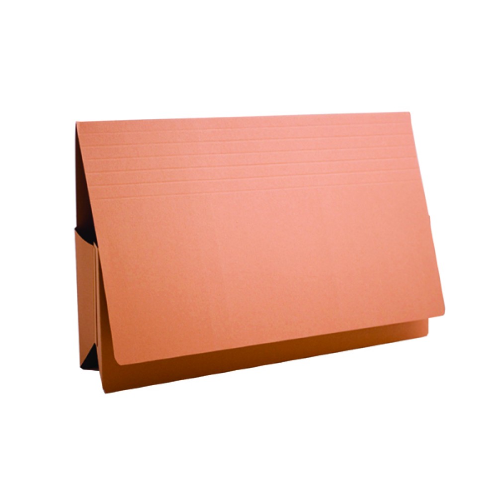 Exacompta Guildhall Probate Document Wallet 315gsm Orange (25 Pack) PRW2-ORG