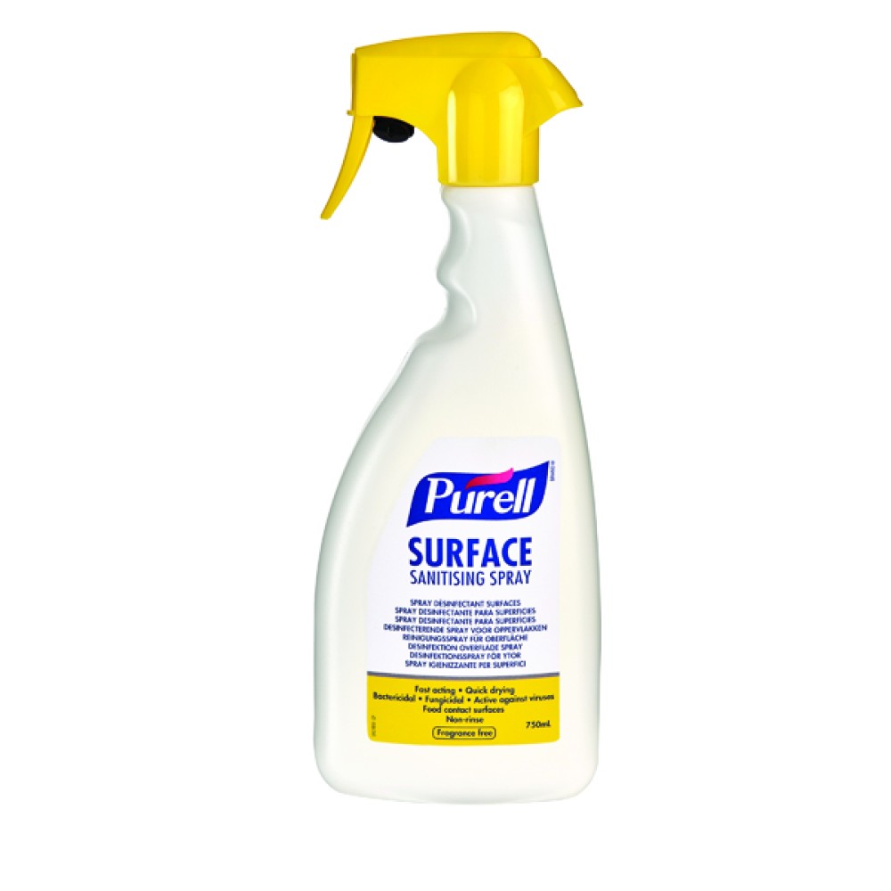 Purell Surface Sanitising Spray 750ml 32675-06-EEU