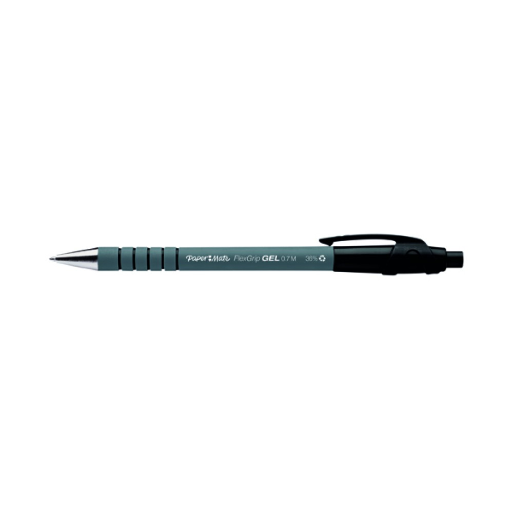 PaperMate FlexGrip Gel Pens Black (12 Pack) 2108217