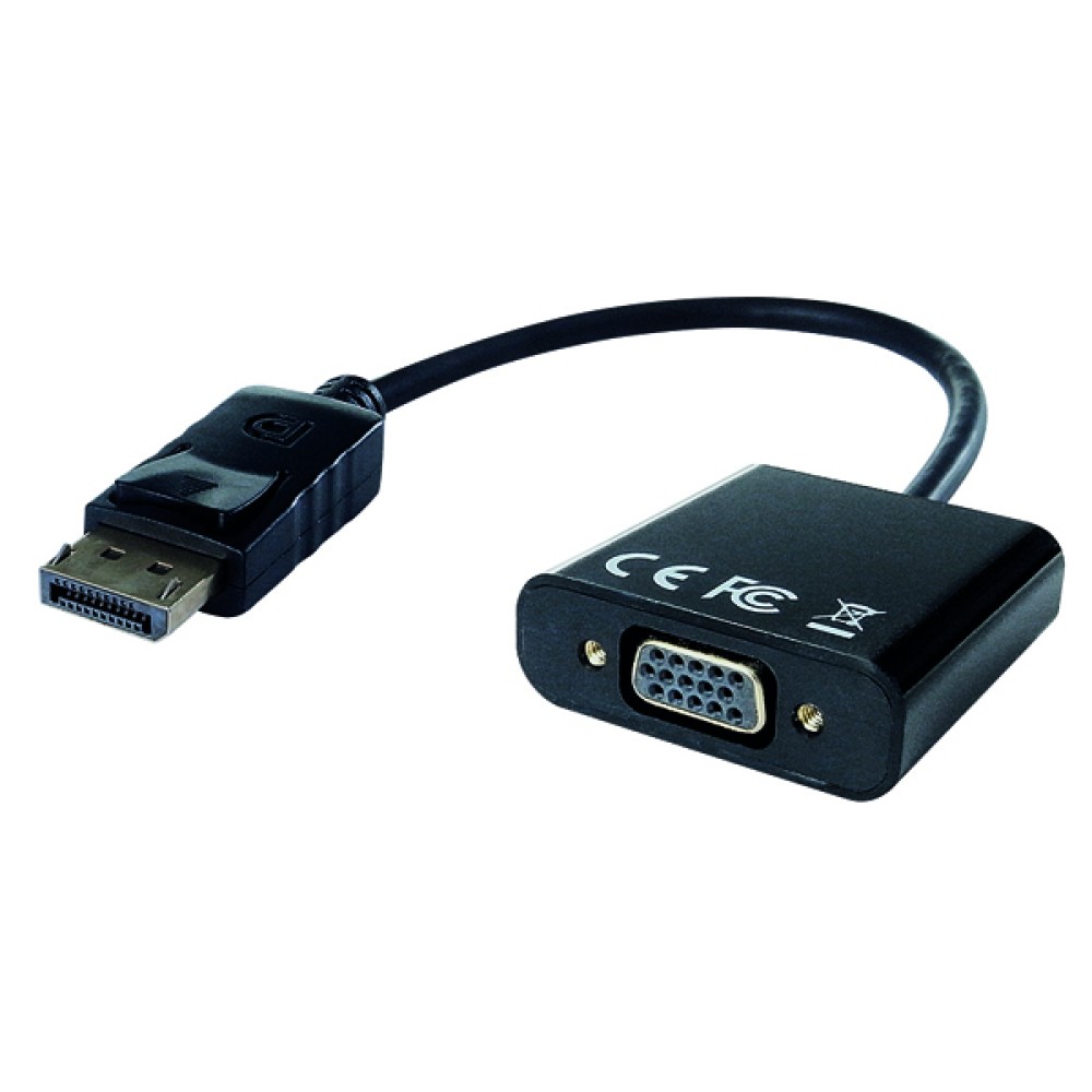 Connekt Gear DisplayPort to VGA Active Adaptor 26-0700