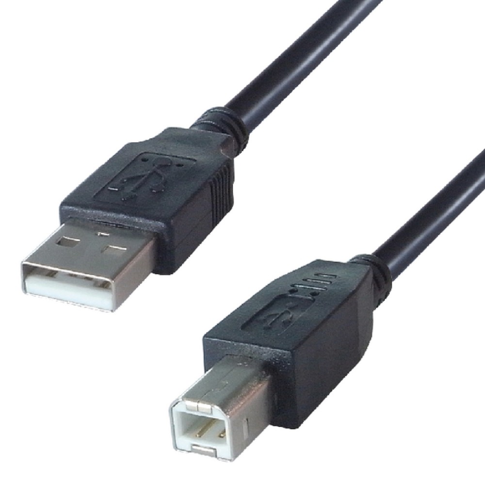 Connekt Gear 2M USB Cable A Male to B Male (2 Pack) 26-2900/2