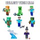 Minecraft Craft-A-Block Assortment Figures