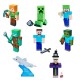 Minecraft Craft-A-Block Assortment Figures