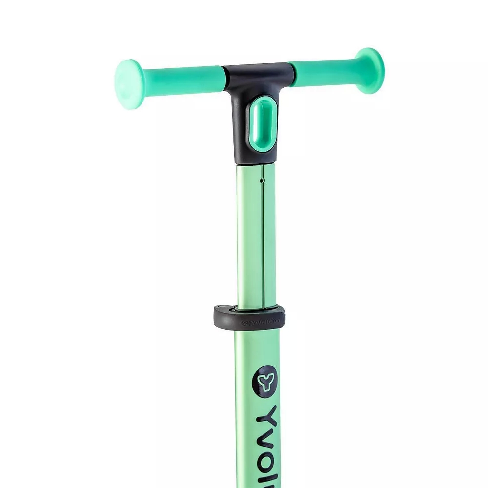 Yvolution Y Glider Nua 3 Wheel Kids\' Kick Scooter with LED lights - Green