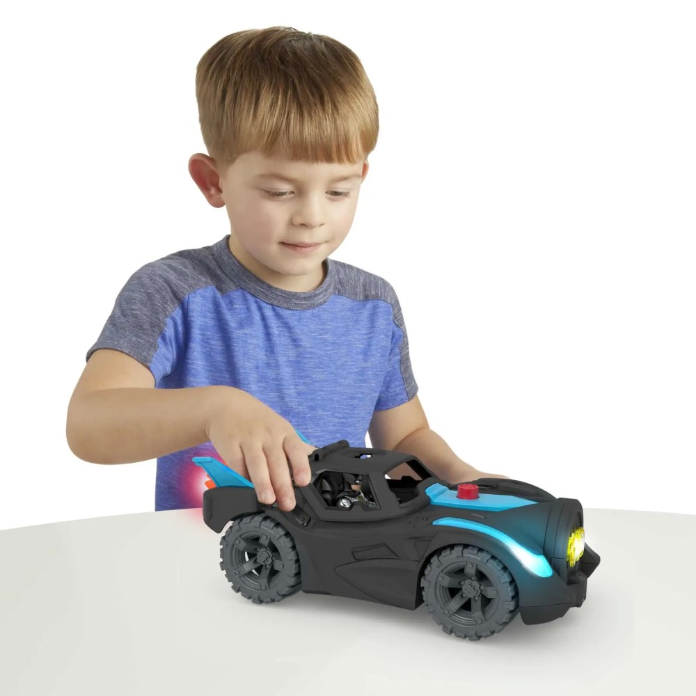 Fisher-Price  Imaginext  Dc Super Friends  Lights & Sounds Batmobile