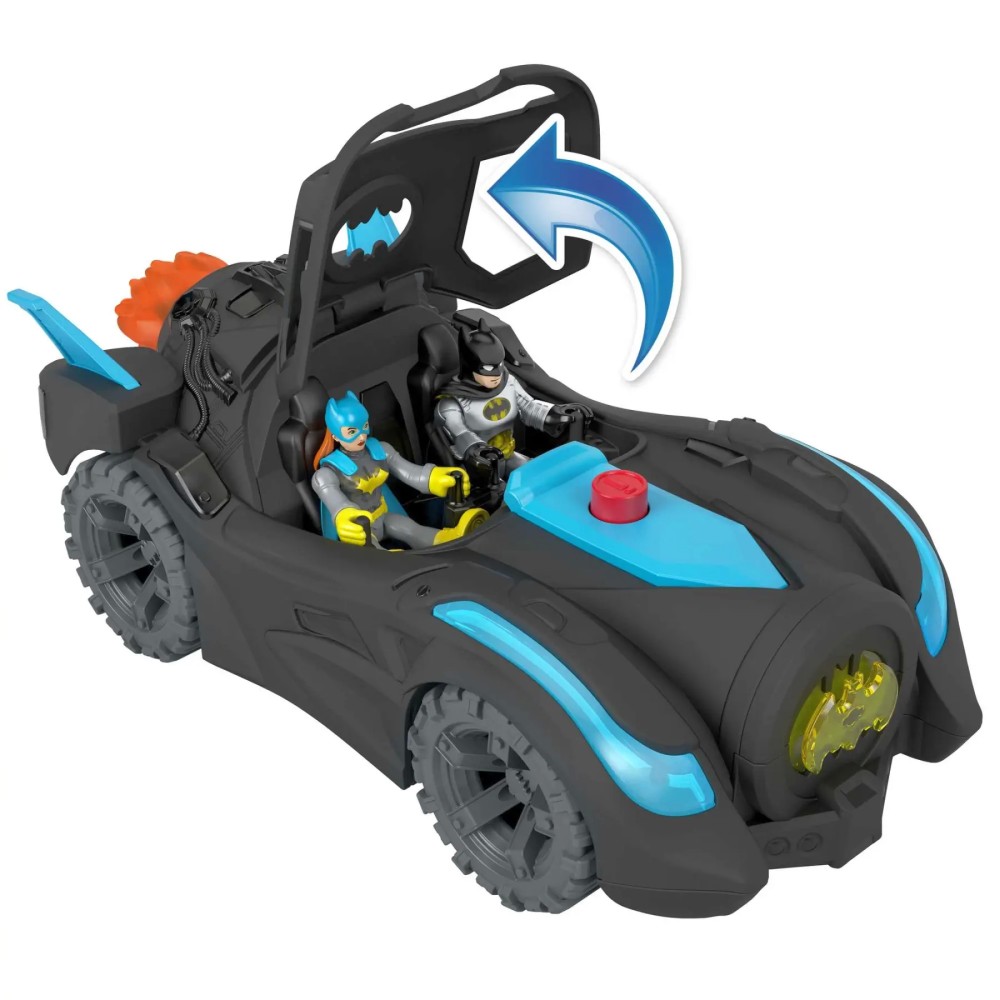Fisher-Price  Imaginext  Dc Super Friends  Lights & Sounds Batmobile