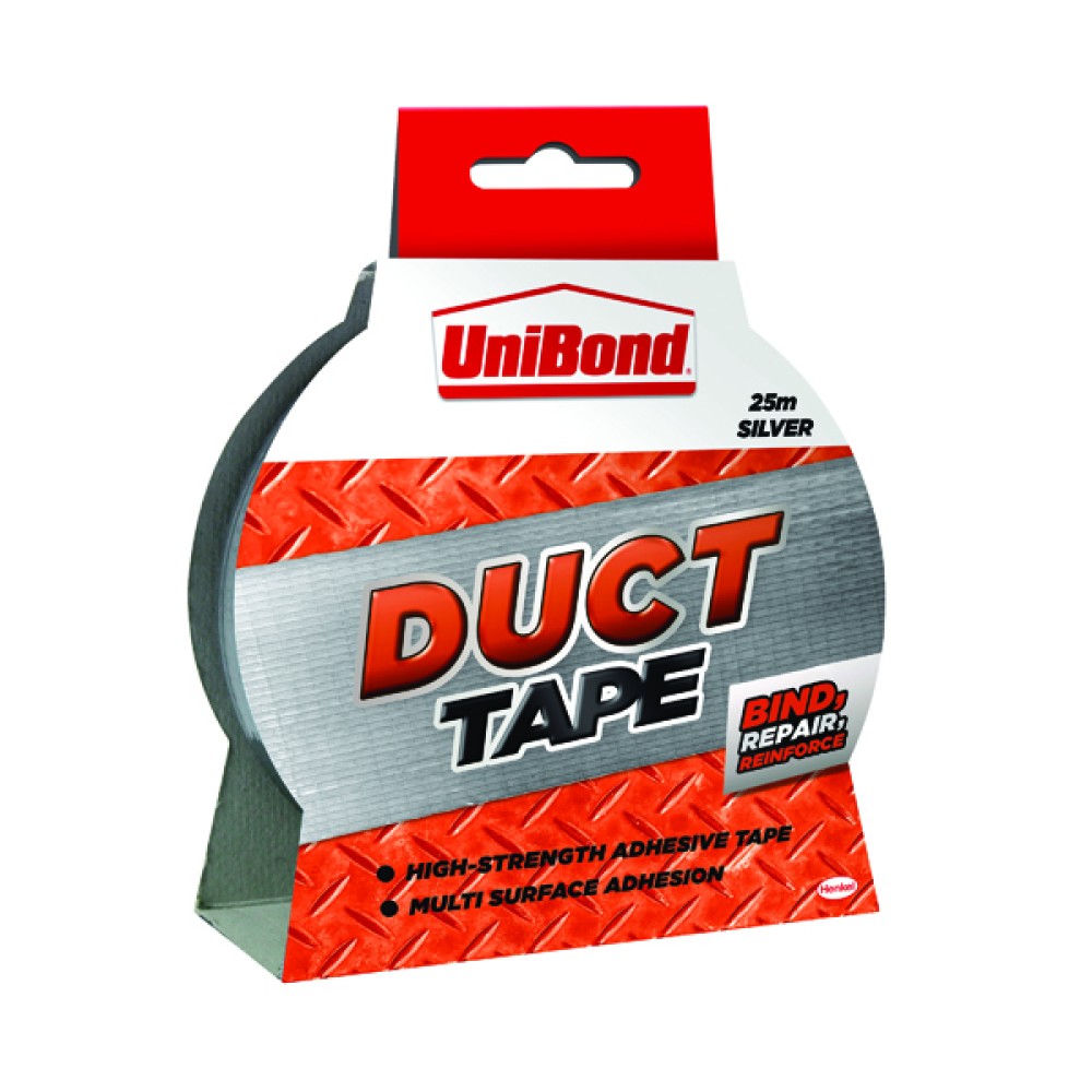 Unibond Duct Tape 50mmx25m Silver