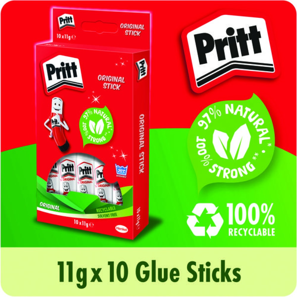 Pritt Stick 11g (10 Pack) 1456040