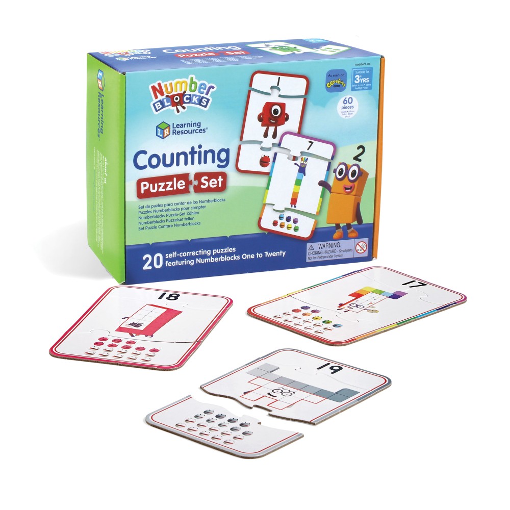 Numberblocks Counting Puzzle Set – Fun Learning for Kids 3+