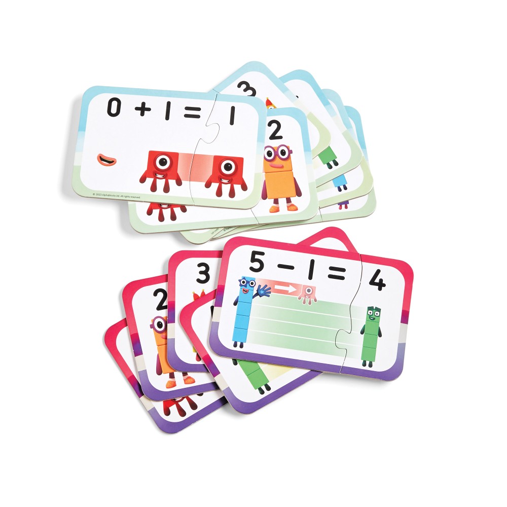 Numberblocks Adding & Subtracting Puzzle Set – Learn Basic Maths with Fun Puzzles
