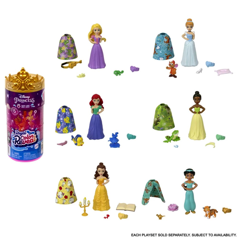 Disney Princess Royal Color Reveal  Assortment