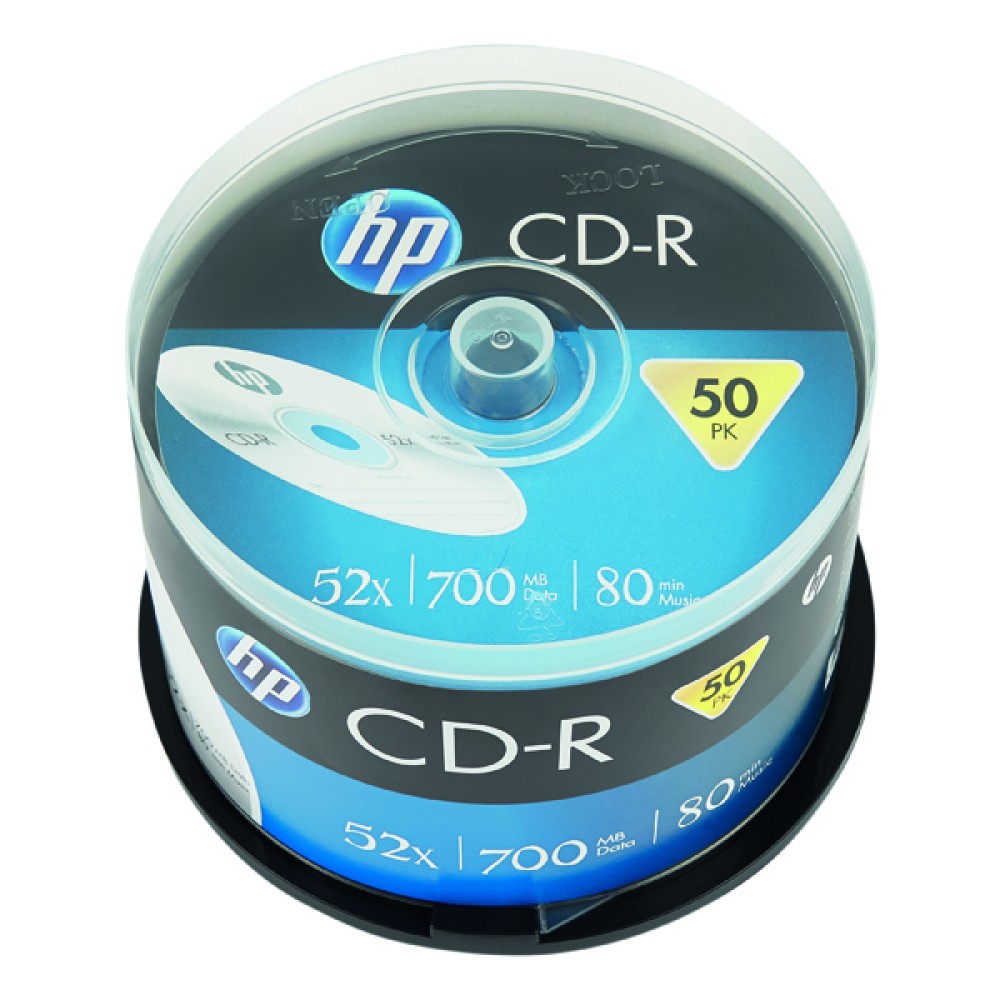 HP CD-R 52X 700MB Spindle (50 Pack) 69307