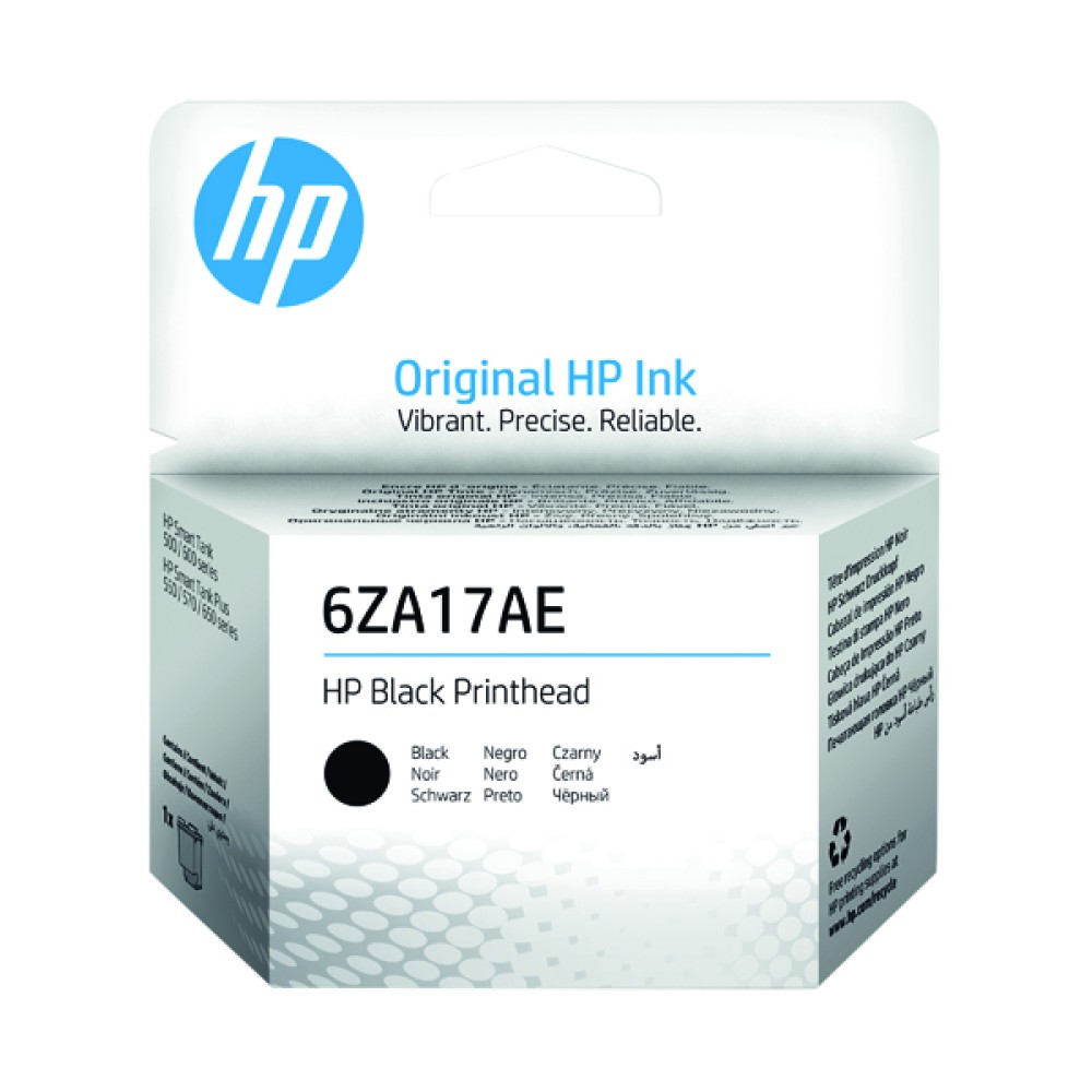 HP Printhead Black 6ZA17AE