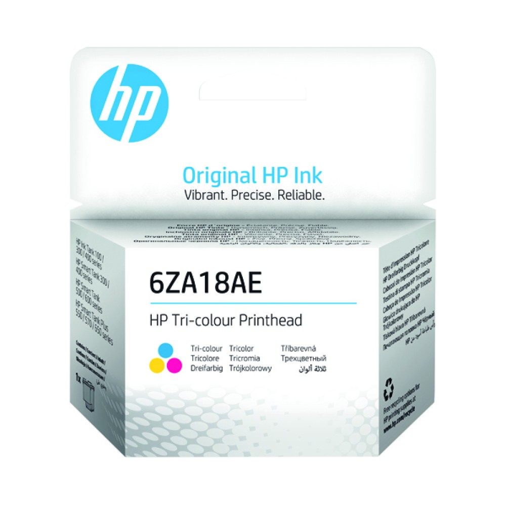 HP Printhead Tri-Color 6ZA18AE