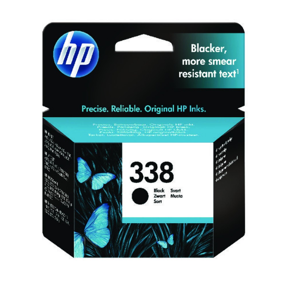 HP 338 Black Inkjet Cartridge C8765EE