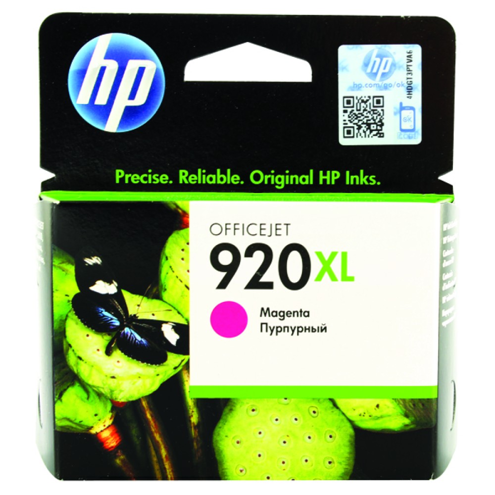 HP 920XL Magenta High Yield Ink Cartridge CD973AE