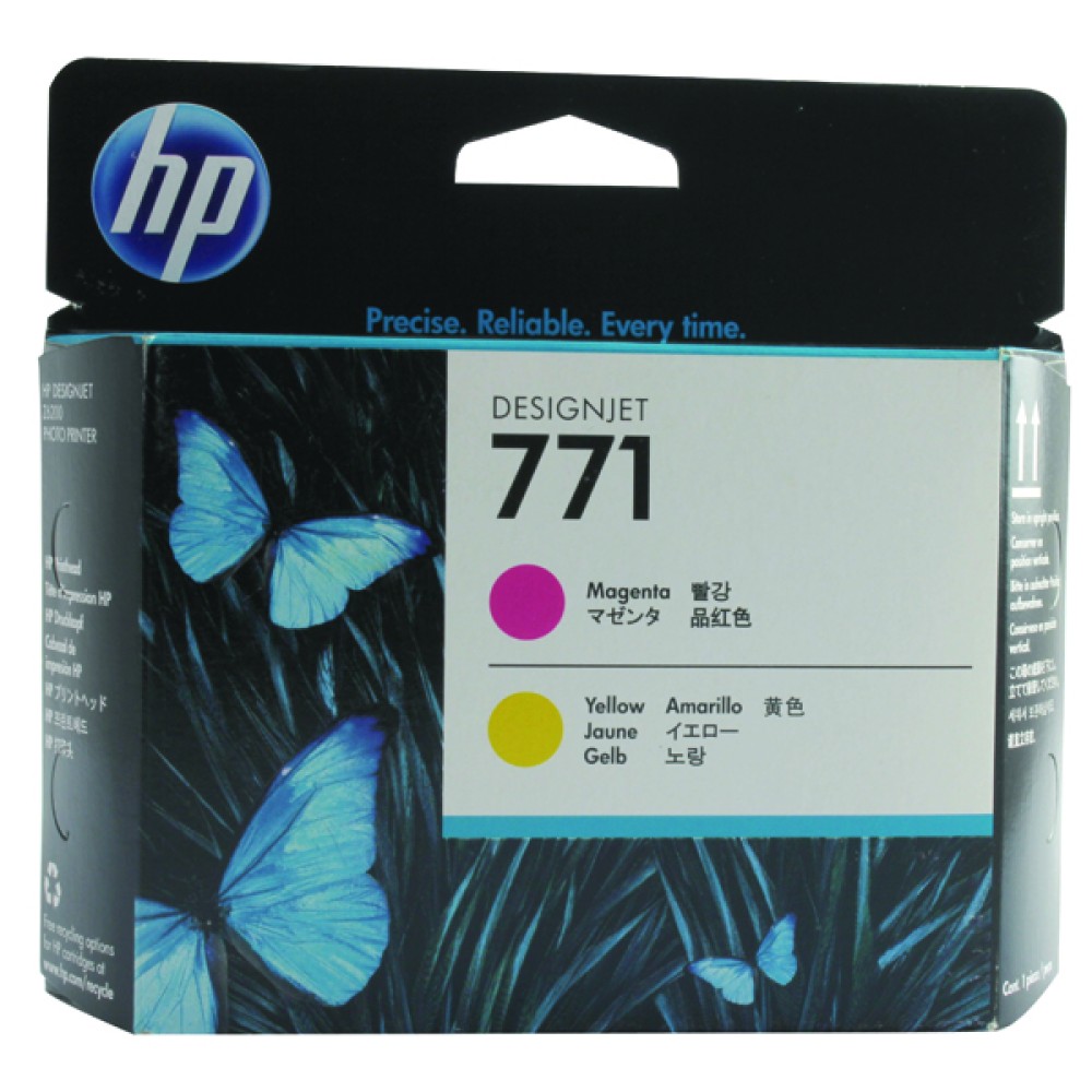 HP 771 Magenta/Yellow Design Jet Printhead CE018A