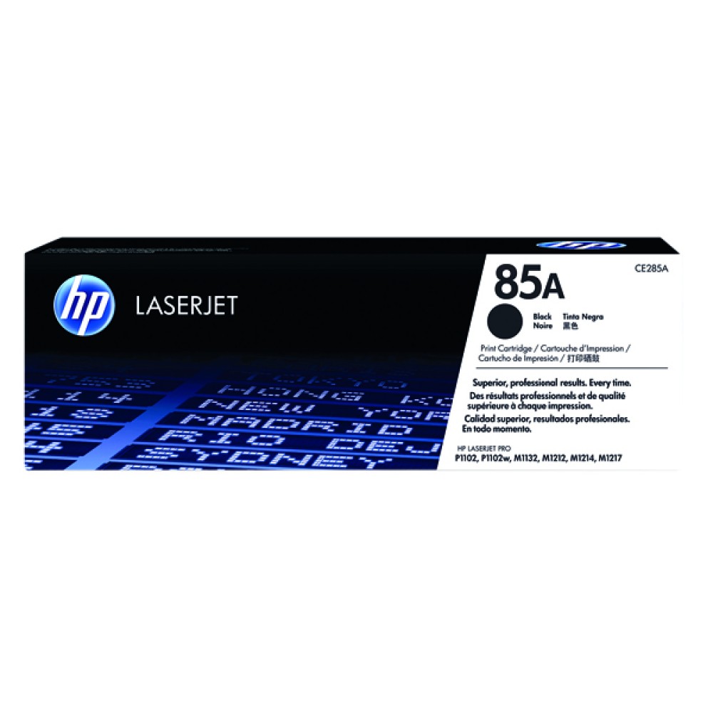 HP 85A Black laserjet Toner Cartridge Ce285A