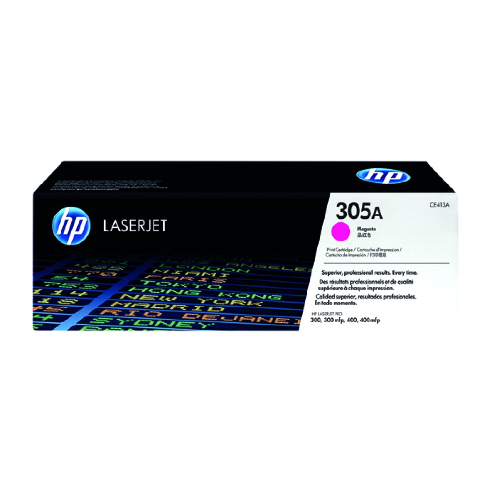 HP 305A Magenta LaserJet Toner Cartridge CE413A