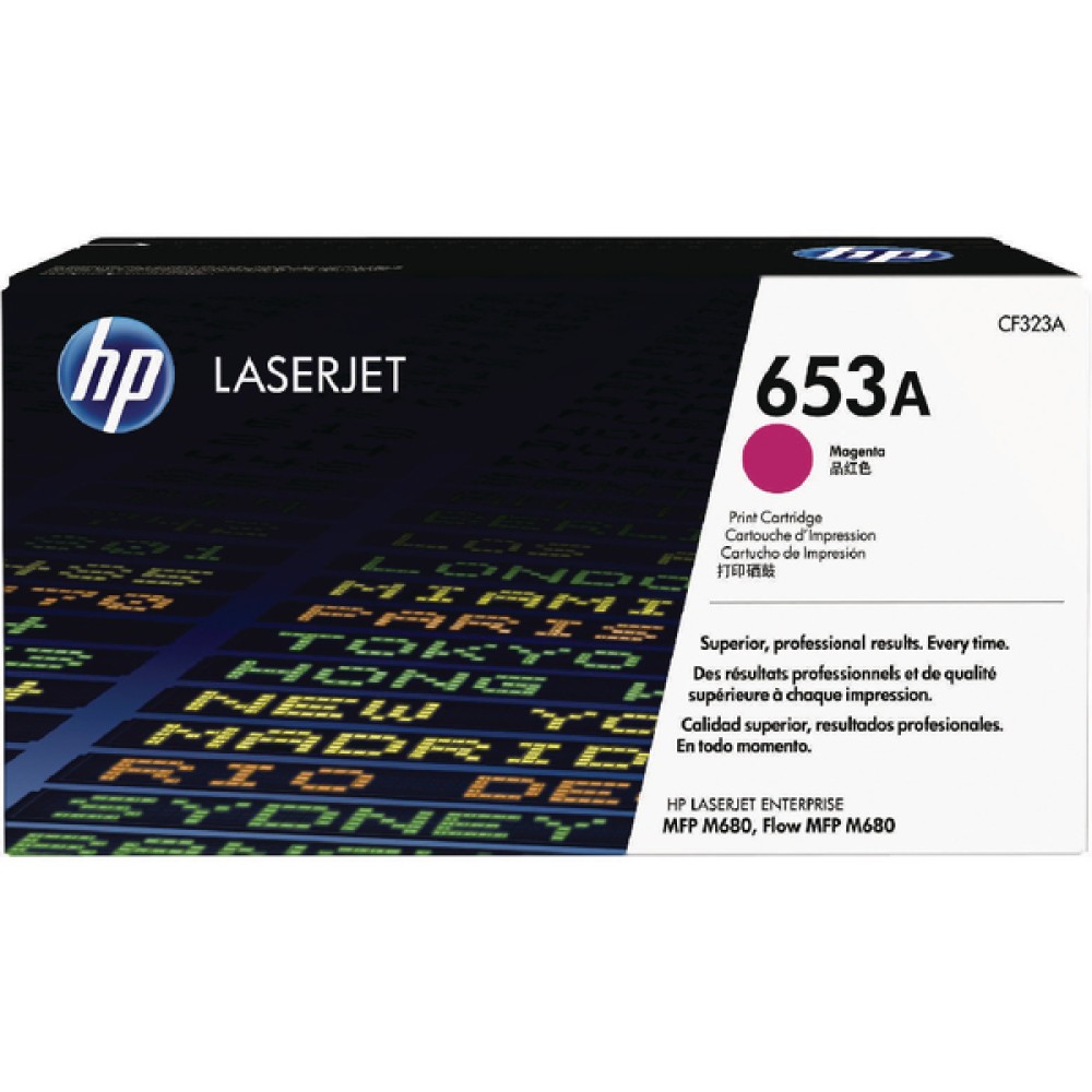 HP 653A Magenta LaserJet Toner Cartridge CF323A