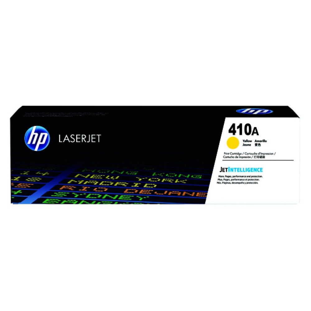 HP 410A Yellow LaserJet Toner Cartridge CF412A