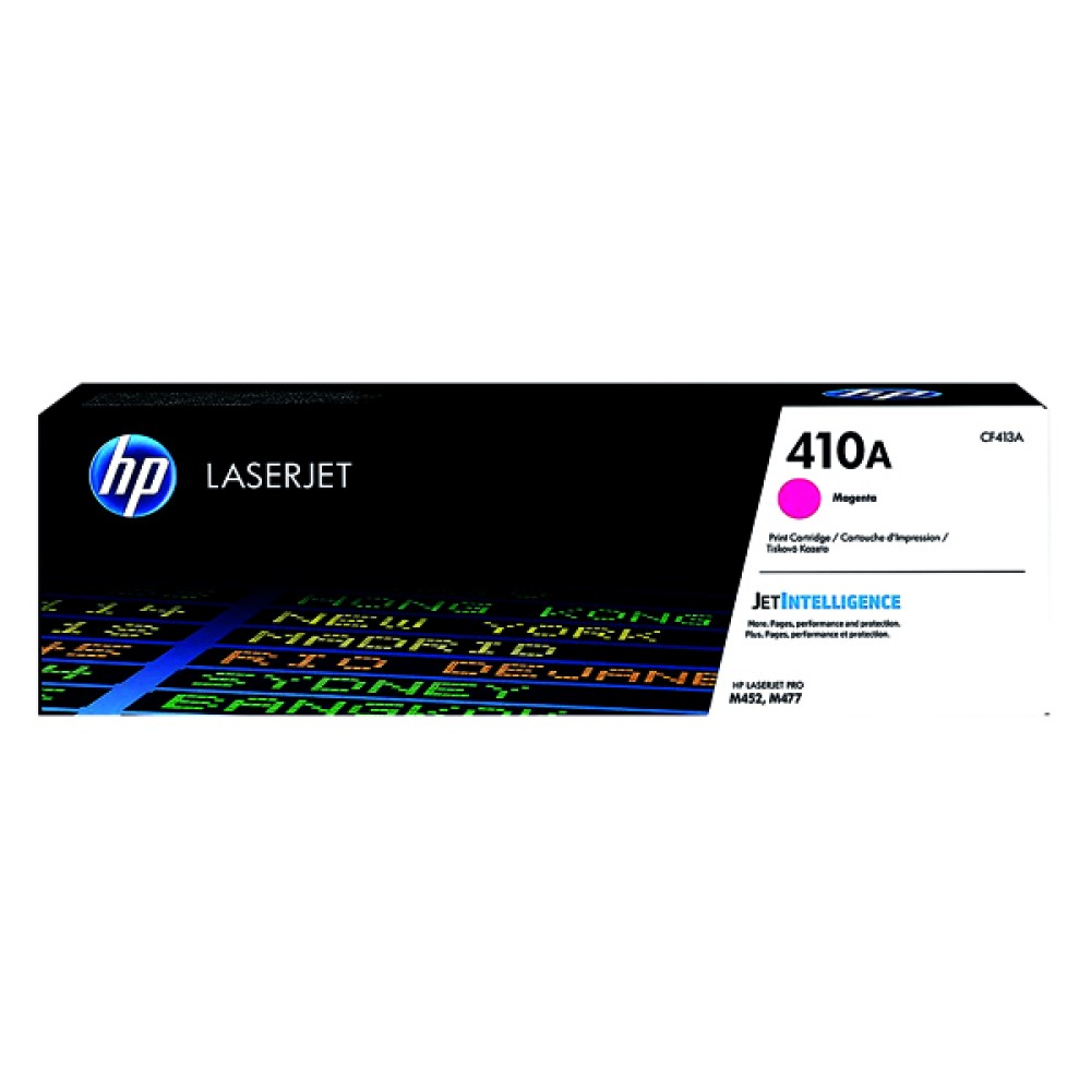 HP 410A Magenta LaserJet Toner Cartridge CF413A