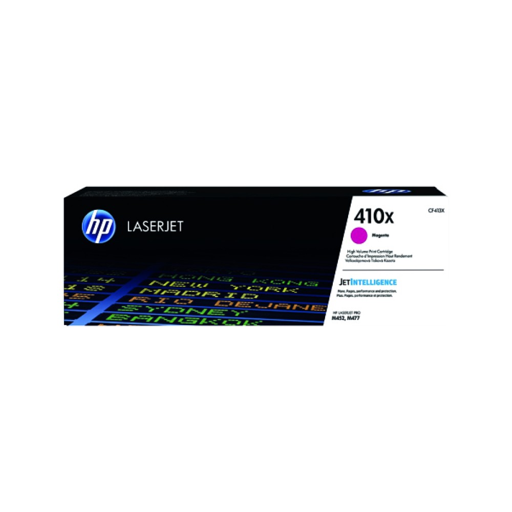 HP 410X High Yield Magenta Original LaserJet Toner Cartridge CF413X