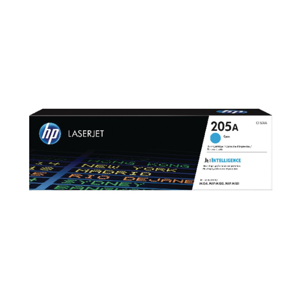 HP 205A Original Cyan LaserJet Toner Cartridge CF531A