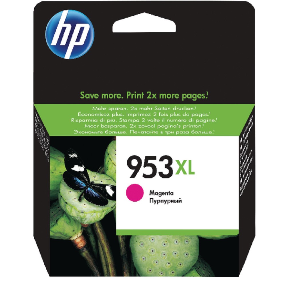 HP 953XL Magenta High Yield Ink Cartridge F6U17AE