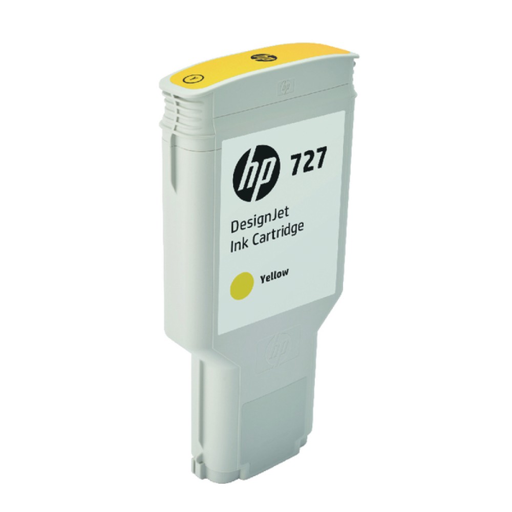 HP 727 DesignJet Yellow Ink Cartridge 300ml F9J78A