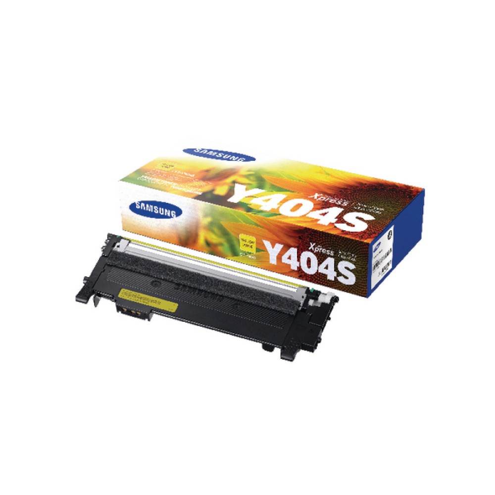 Samsung CLT-Y404S Yellow Standard Yield Toner Cartridge SU444A