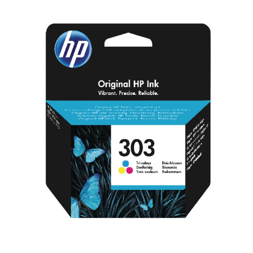 HP Original 303 Tri Colour Ink Cartridge T6N01AE
