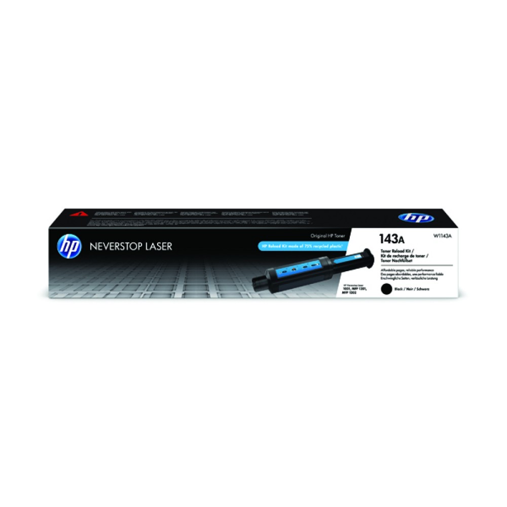 HP 143A Original Neverstop Toner Reload Kit Black W1143A