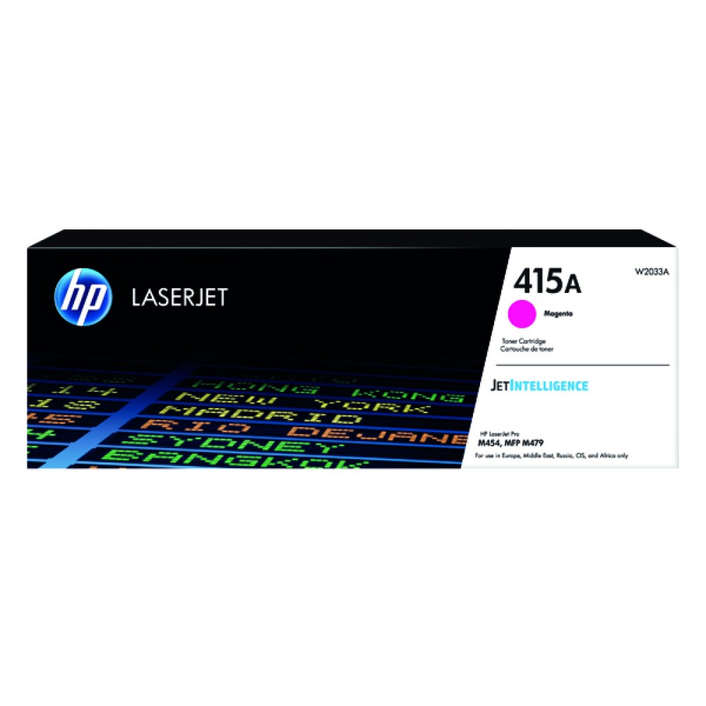 HP 415X Magenta LaserJet Toner Cartridge W2033X