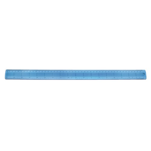 Helix Shatter Resistant Ruler Gridded 45cm Blue (10 Pack) L28040